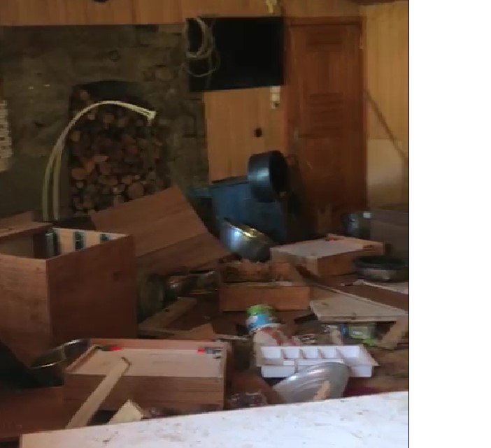 Rize’de Ayılar Yayla Evlerine İndi