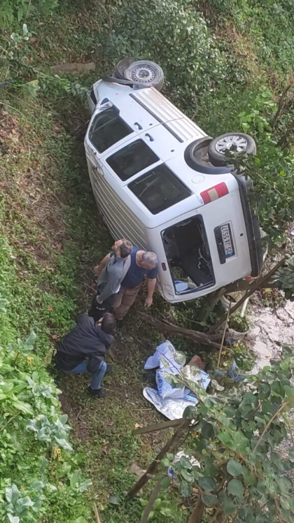 Rize’de Faciadan Kıl Payı Dönüldü