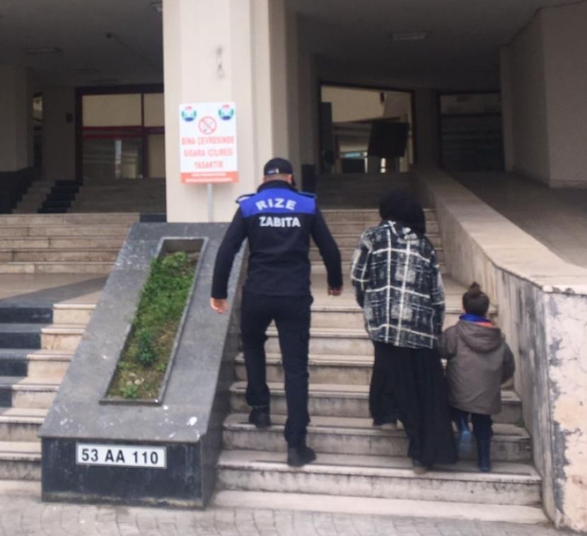 Rize’de dilenci operasyonu