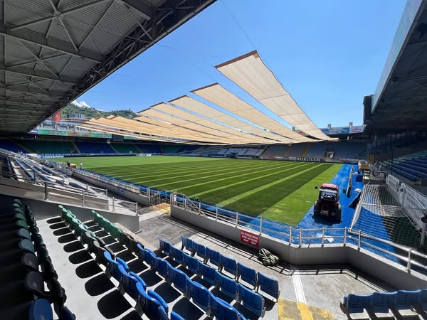 Çaykur Rizespor stadında cimlere önlem alındı  