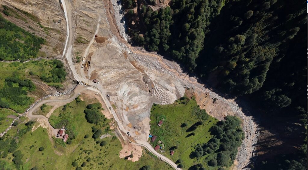 Rize Andon İçme Suyu Tesisleri Selden Büyük  Tehlike Atlattı