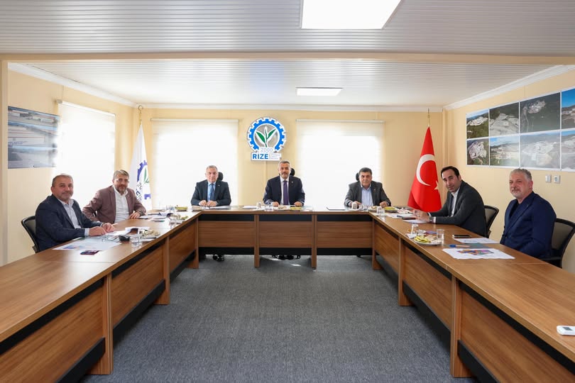 Rize Organize Sanayi Bölgesi Kasım Ayı Yönetim Kurulu Toplantısı