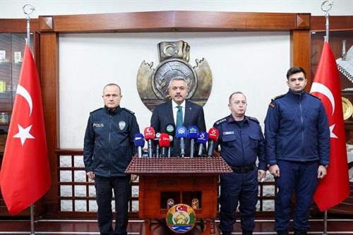 Rize Valisinden  Asayiş ve Güvenlik Bilgilendirme Toplantısı