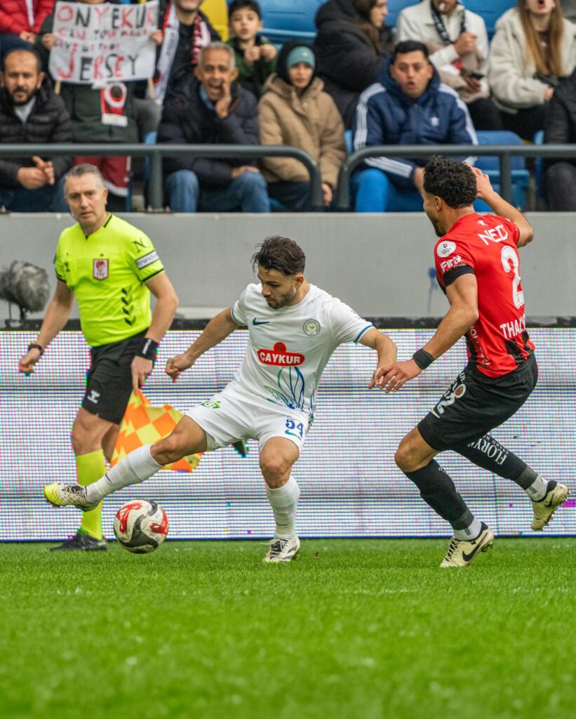 Ç.Rizespor  Ankara’dan puanla döndü