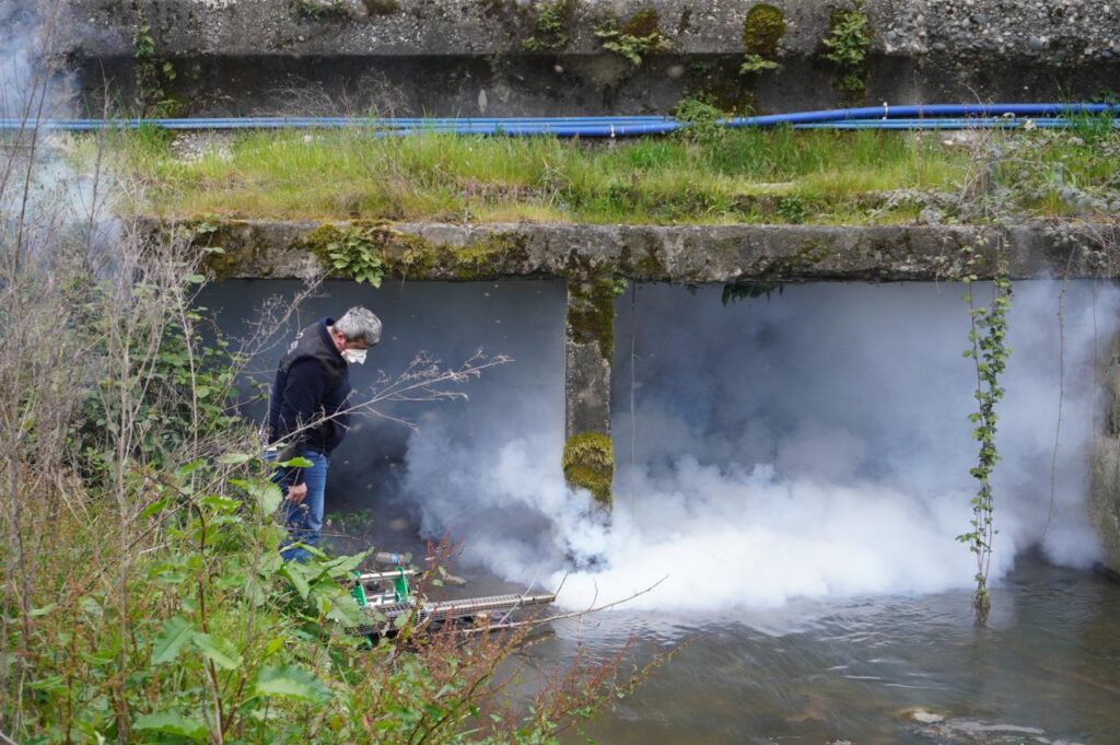 Rize’de Sivrisinek Mücadelesi