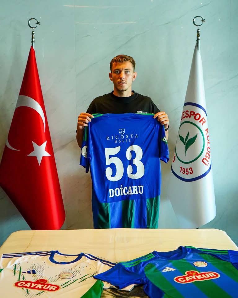 Ç.Rizespor Lustin Doicaru’ya resmi imza attırdı