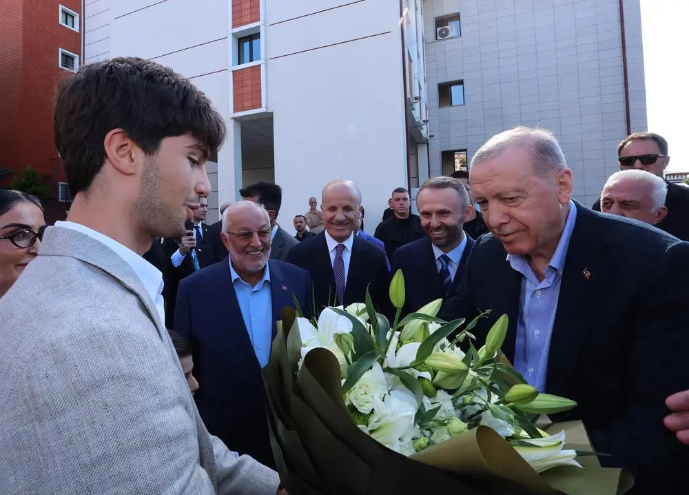 Cumhurbaşkanı RTE Üniversitesini Ziyaret Etti